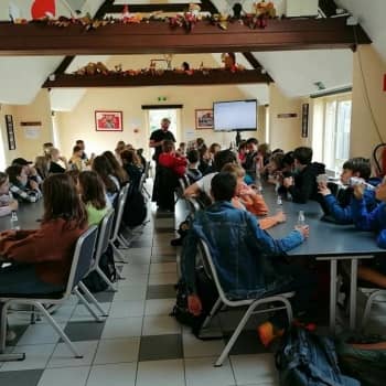 Sfeerfoto's bezoek boer Bart en Vrienden der Blinden